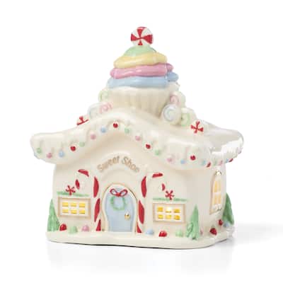 Lenox Who-Ville Sweet Shop Lit Figurine