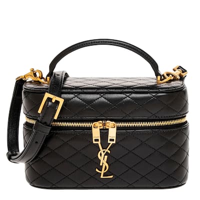 Saint Laurent Gaby Vanity Bag - Black