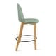 preview thumbnail 10 of 84, Set of 2 Designer Plastic Counter Stools Chair With Backs Side Armless Molded Kitchen Dining Bar Patio Indoor Outdoor Cafe