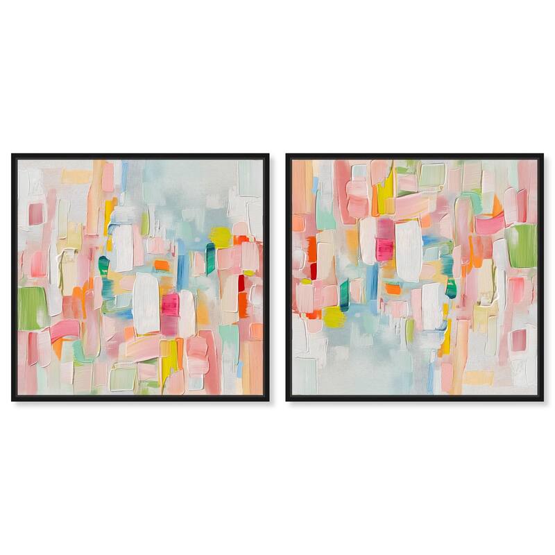 Moonlit Gold II Canvas by Art Remedy - 40" x 40" - Gold