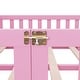 preview thumbnail 71 of 106, Twin/Full/Queen Size Floor Bed with Door, Wood Montessori Bed for Kids