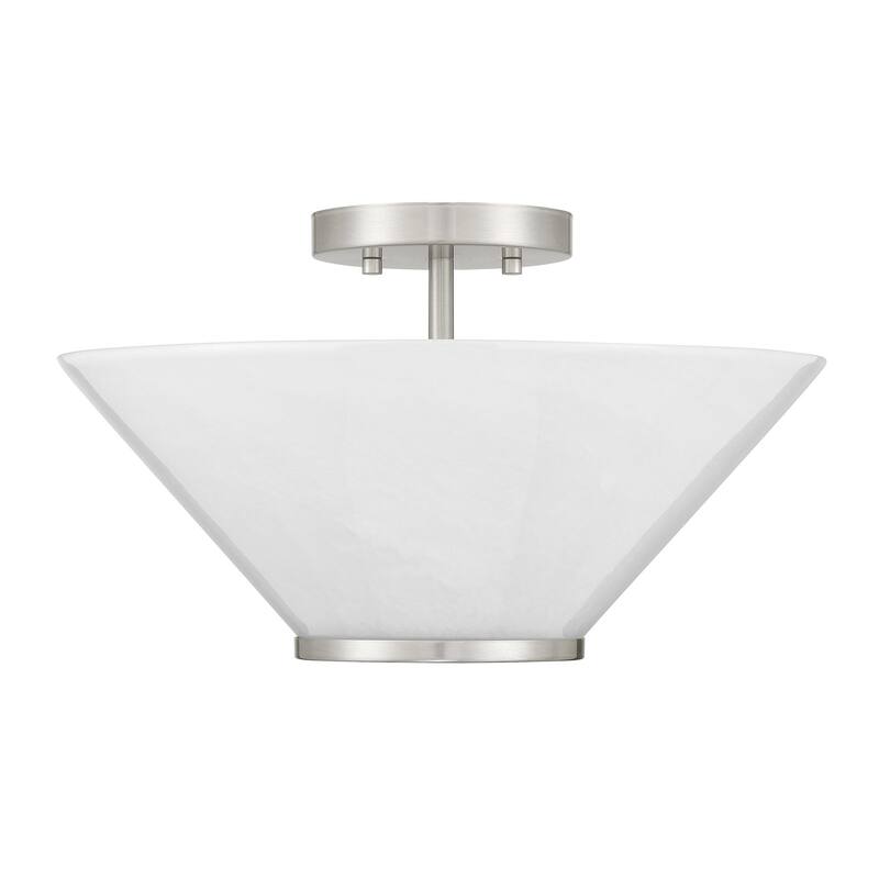 Savoy House 6-4012-3 Blair 3 Light 15" Wide LED Semi-Flush Bowl