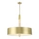 preview thumbnail 11 of 9, Kovacs P1285-L Drifting Droplets 6 Light 28" Wide LED Crystal Pendant