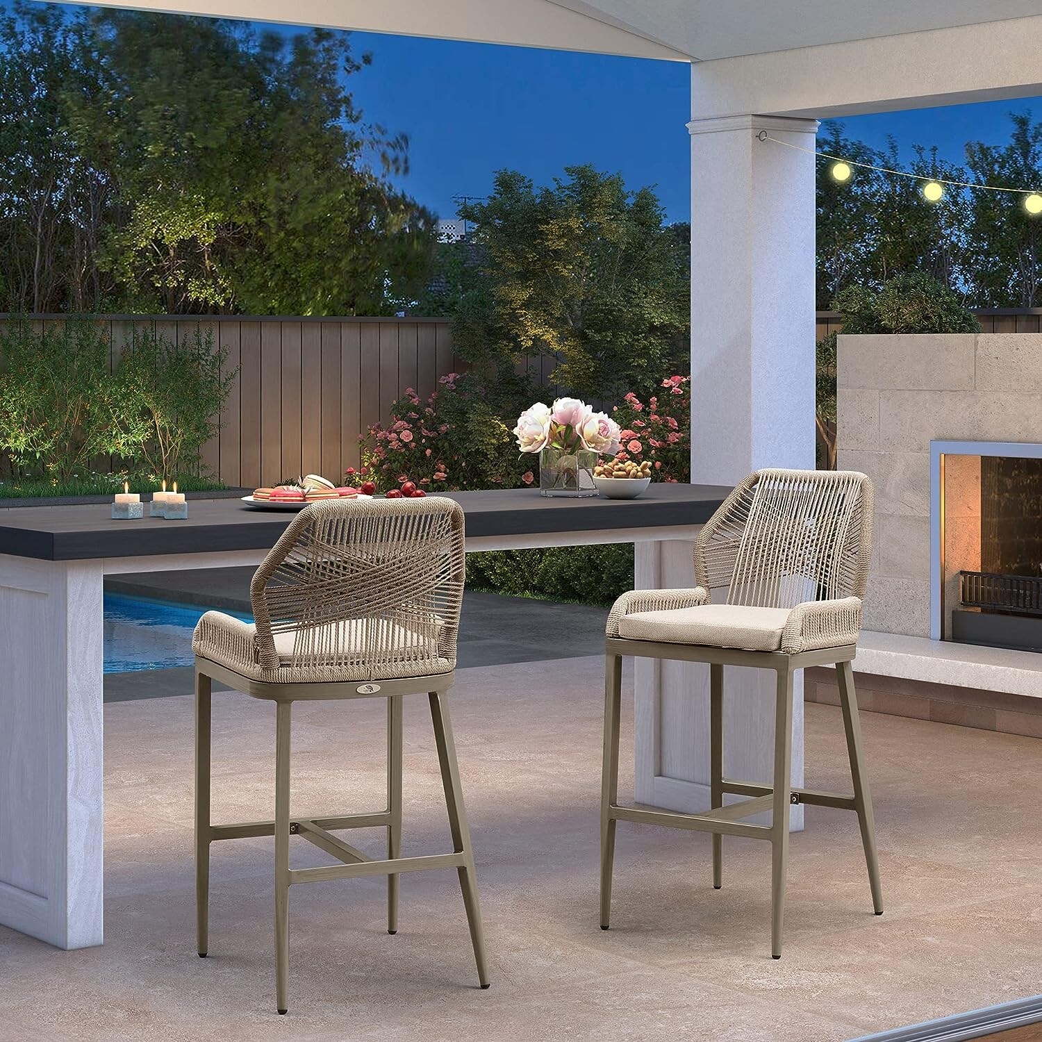 Counter height outdoor stool 2025
