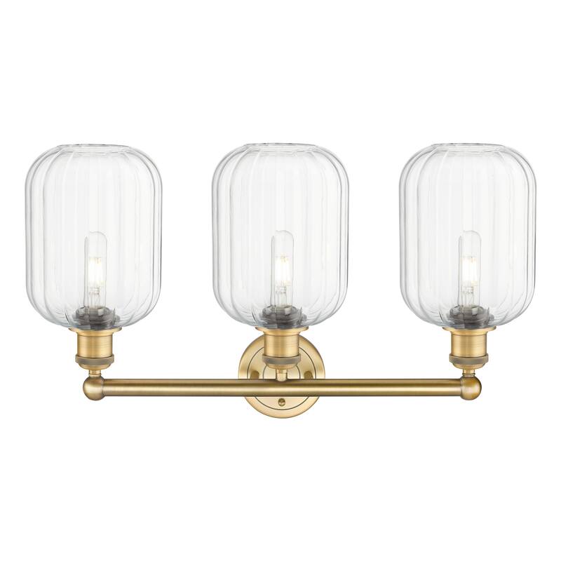 Innovations Lighting Endless Possibilities Edison - Preston - 3 Light 25" Jar Shade Bath Vanity Light