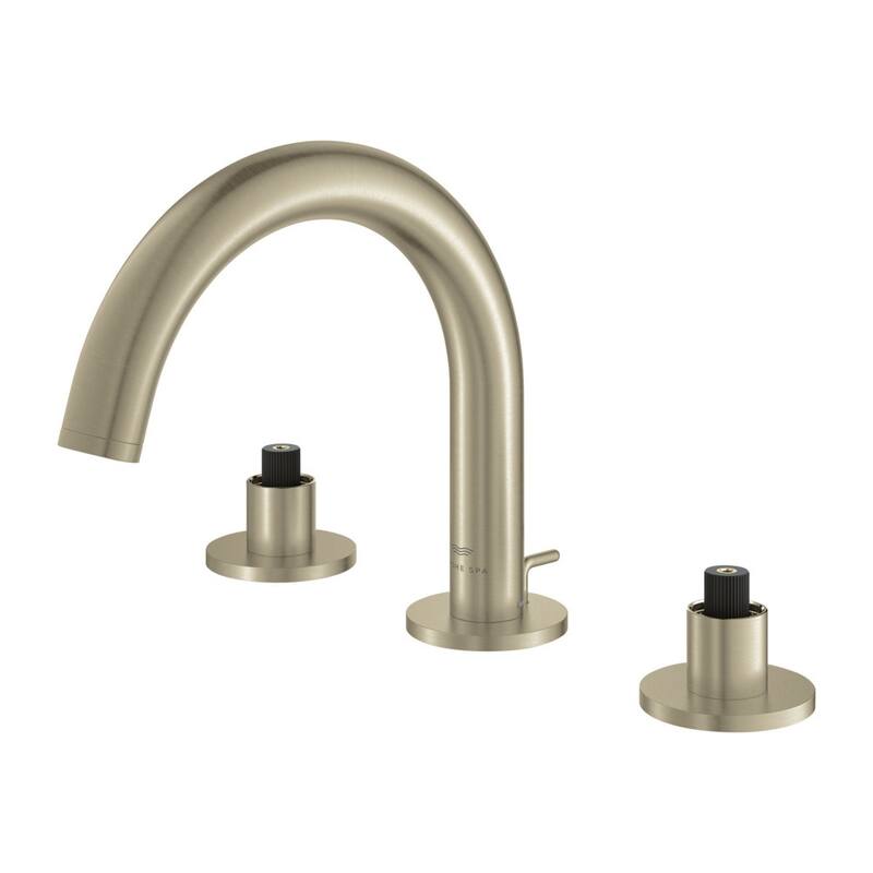 Grohe 20 660 Atrio New 1.2 GPM Widespread Bathroom Faucet with Pop-Up - Brushed Cool Sunrise