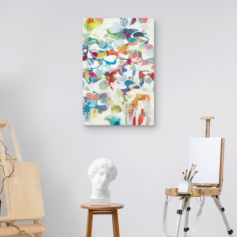 Knowing You III by Lisa Ridgers Canvas Art Print
