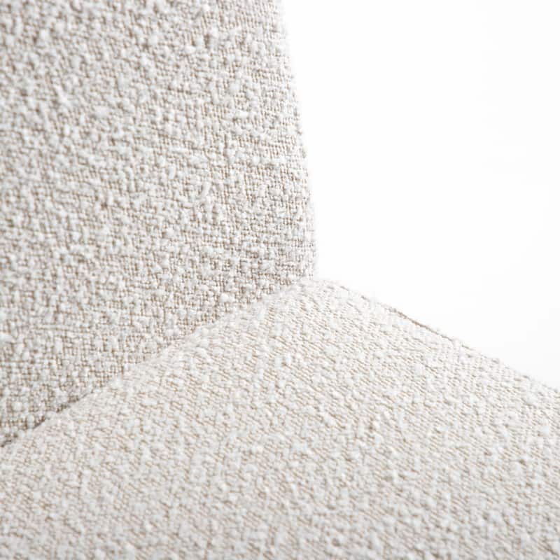 Furniture of America Salantes Modern Upholstered Dining Chair with Casters