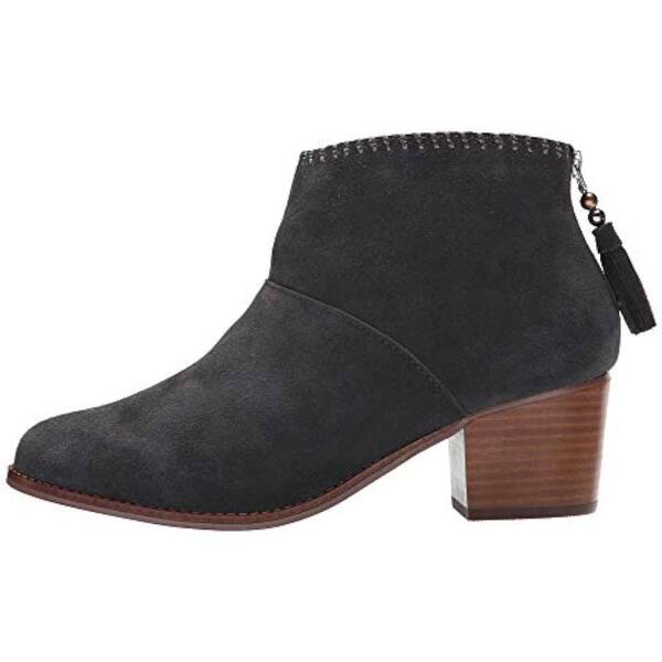 toms leila booties castlerock grey suede