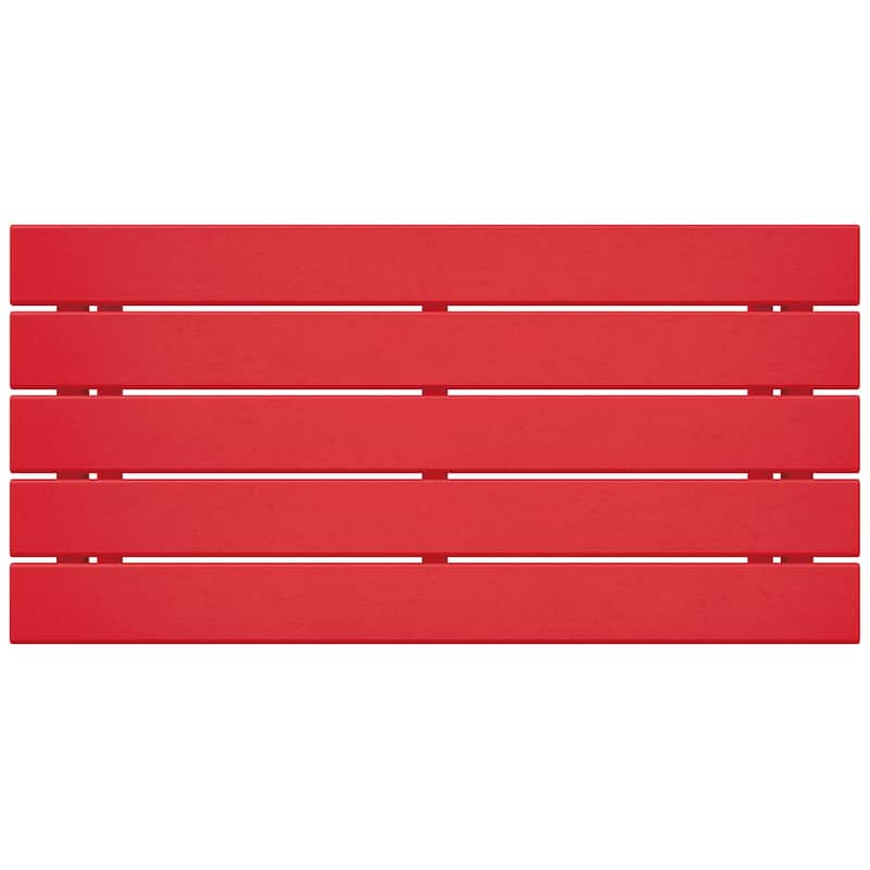 Aderson Outdoor Poly Adirondack Chair Set with Coffee Table