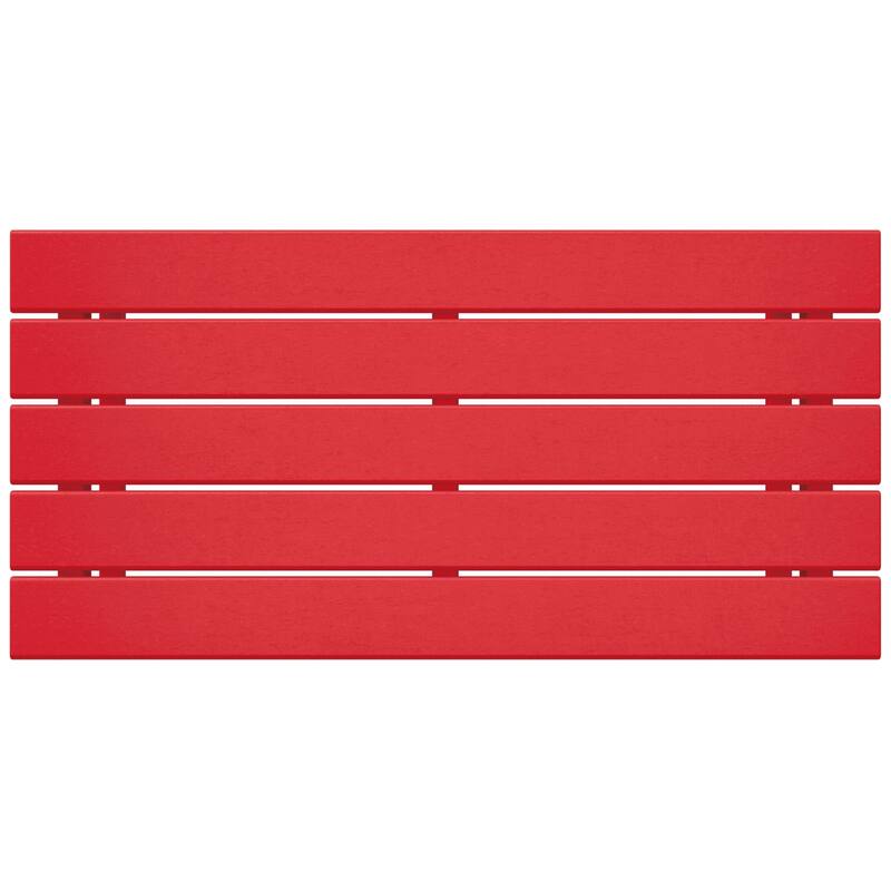 Aderson Outdoor Poly Adirondack Conversation Lounge 7-Piece Set