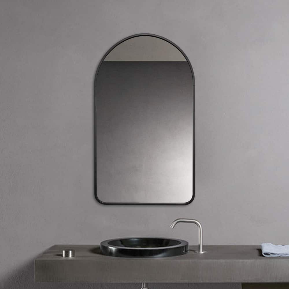 Rita Metal Framed Oval Wall Mirror Bathroom Vanity Mirror