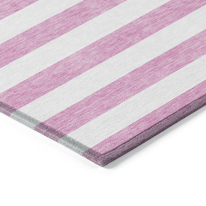 Alna Stripe Weather Resistant Classic Meets Modern Outdoor Rug