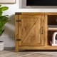 preview thumbnail 10 of 98, Middlebrook Firebranch 58-inch Barn Door TV Stand