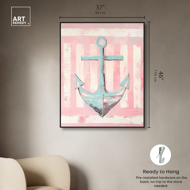 Sea Anchor Canvas by Art Remedy