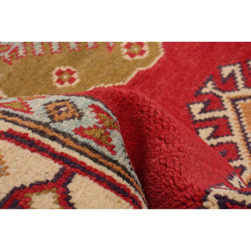 ECARPETGALLERY Hand-knotted Finest Ghazni Red Wool Rug - 2'10 x 9'6