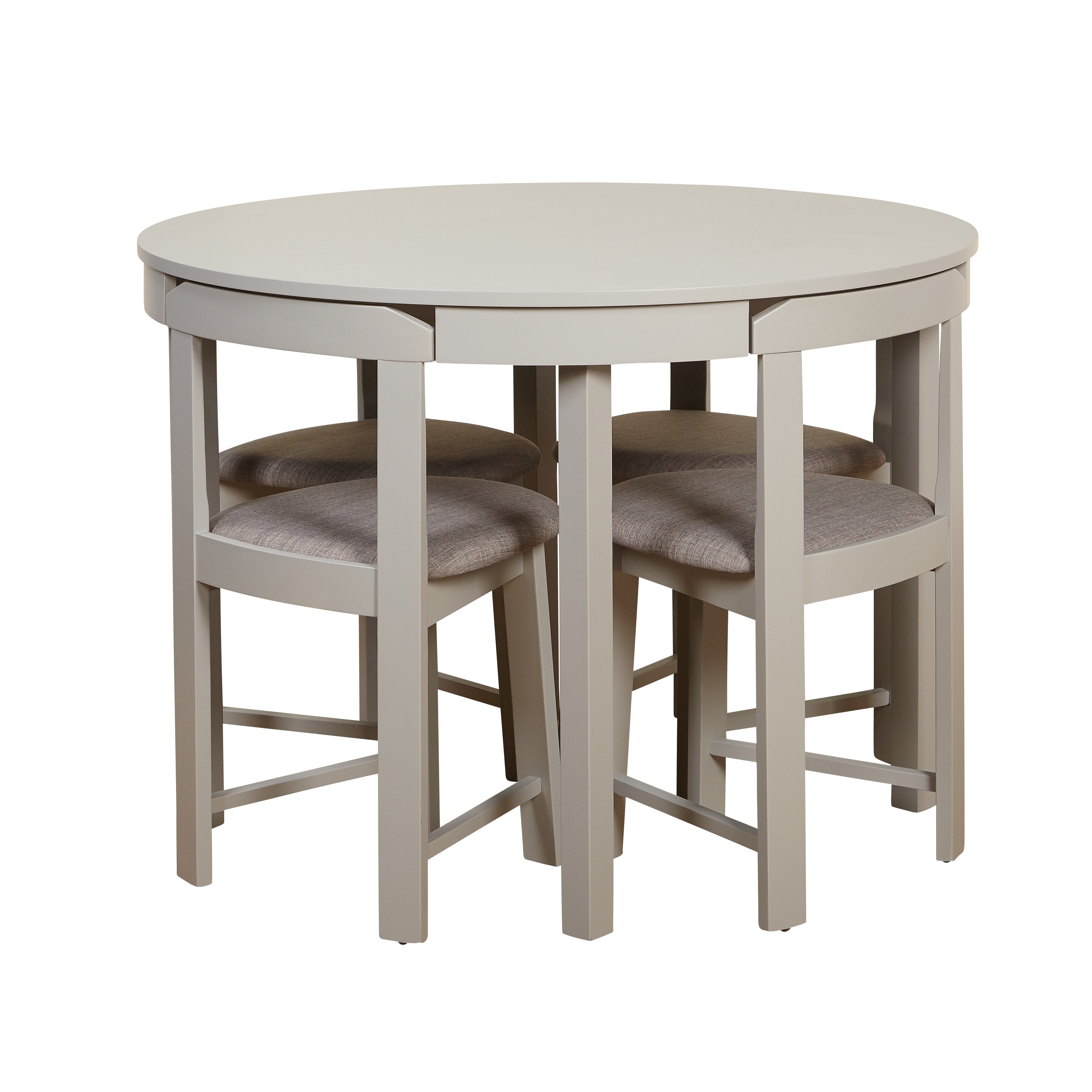 Harrisburg Tobey 5 piece Compact Round Dining Set On Sale Bed