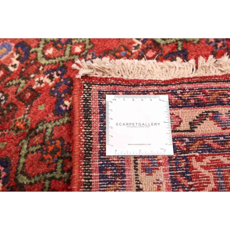 ECARPETGALLERY Hand-knotted Andelz Red Wool Rug - 2'9 x 10'4