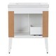 preview thumbnail 31 of 35, Spring Mill Cabinets 30" Darya Bathroom Vanity With 2-Doors, 1 Drawer, and White Sink Top
