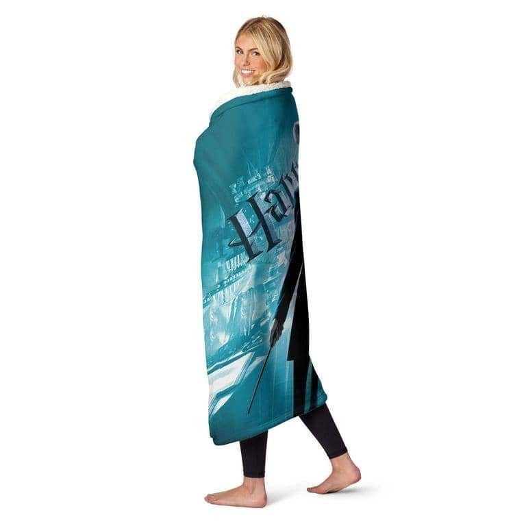 Warner Brothers Harry Potter Silk Touch Sherpa Throw Blanket