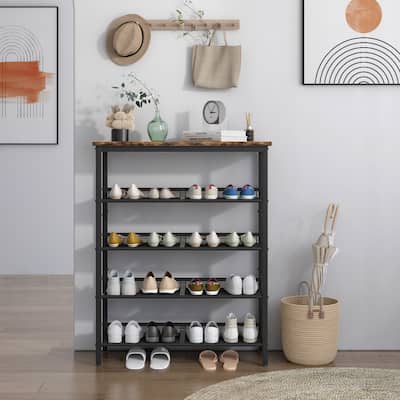 Industrial Style Shoe Rack