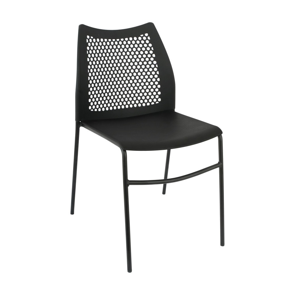 Stackable Chair with Vented Back and Waterfall Seat - 17.75"W x 21.5"D x 32"H
