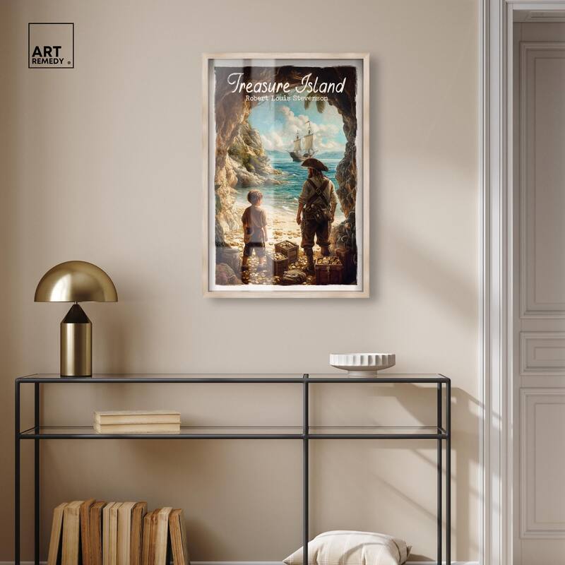 Treasure Island Classic Shadowbox by Art Remedy