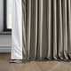 preview thumbnail 20 of 58, Exclusive Fabrics Extra Wide Heritage Plush Velvet Room Darkening Curtain (1 Panel)