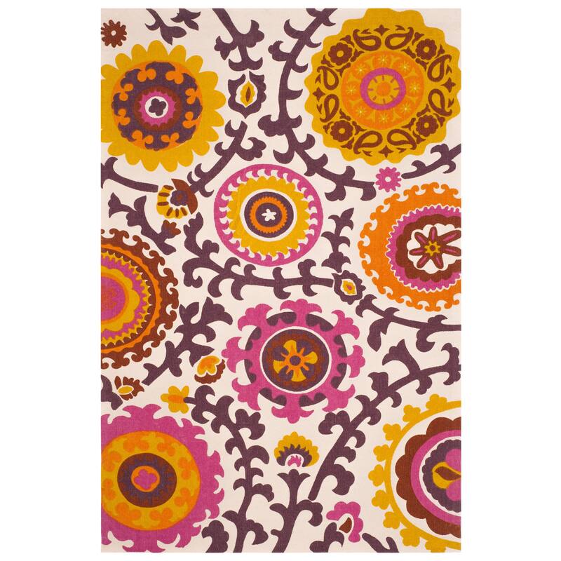 SAFAVIEH Handmade Cedar Brook Izetta Modern Cotton Rug