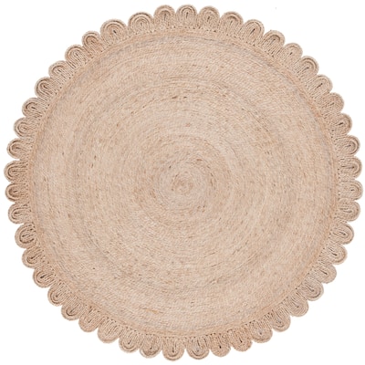 SAFAVIEH Natural Fiber Almath Farmhouse Country Cottage Jute Rug