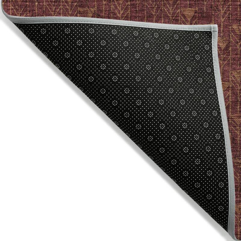 Lari Abstract Shapes Weather Resistant Versatile Elegance Outdoor Rug