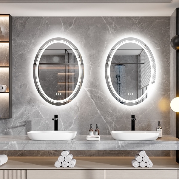 Frameless wall mounted led bathroom mirror hot sale