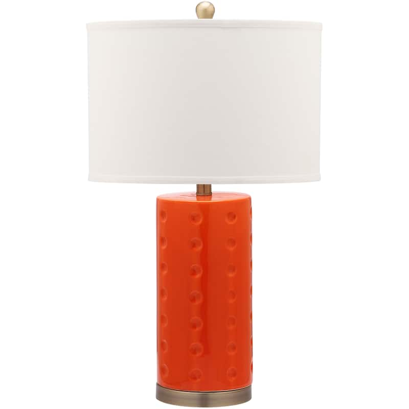 SAFAVIEH Lighting Tisha 26-inch Roxanne Table Lamp (Set of 2) - 15Wx15Dx26H