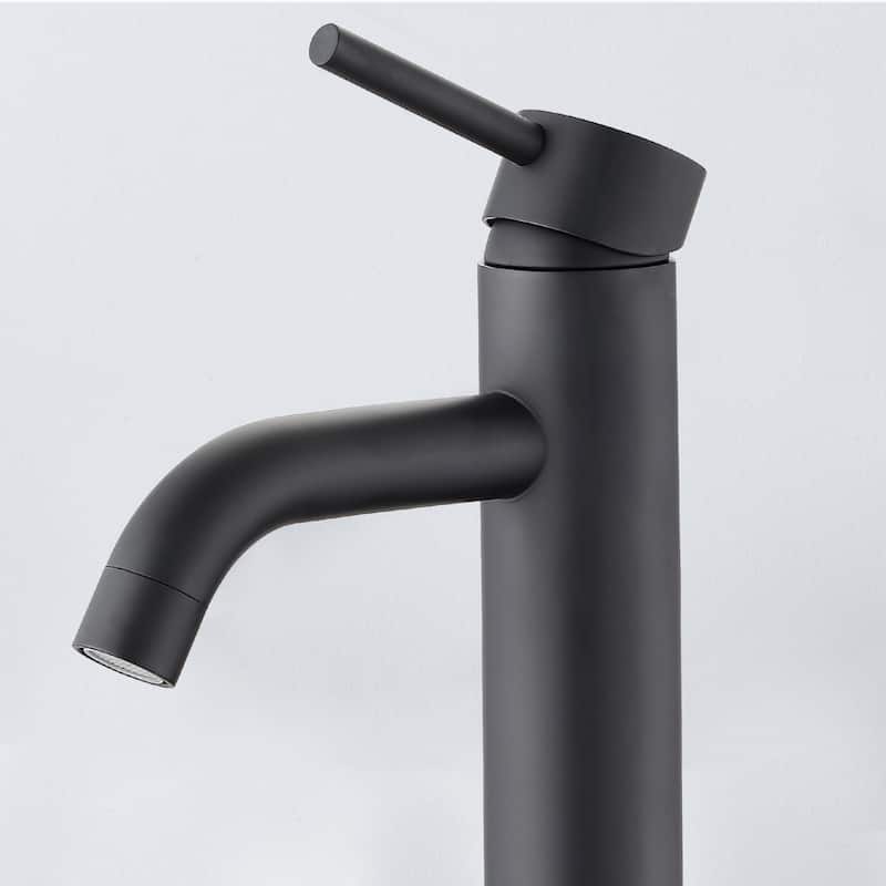 Bathlet Vessel Single Handle Bathroom Sink Faucet
