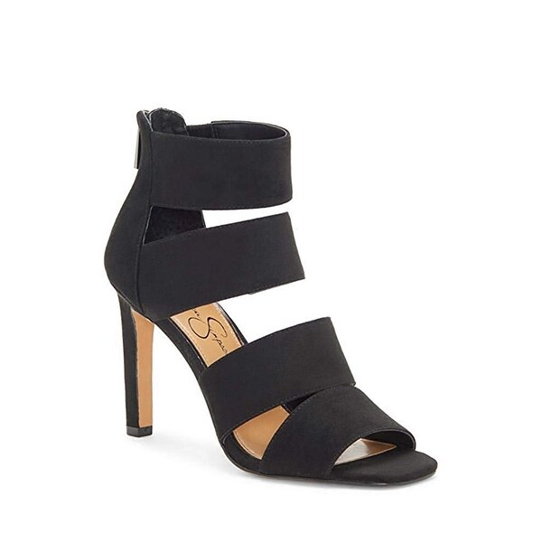 jessica simpson black suede heels