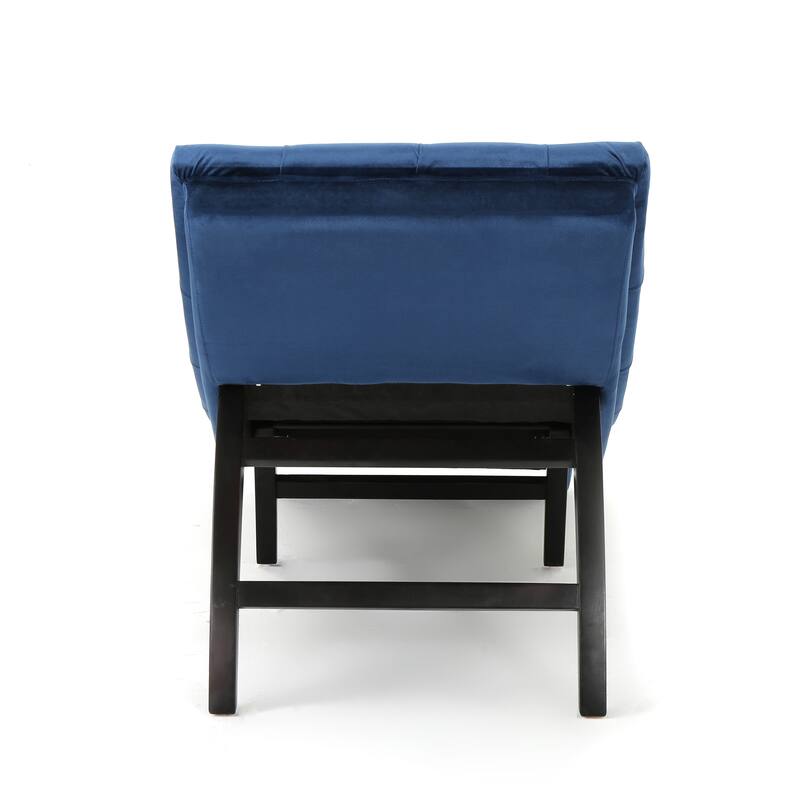 72.5" Button Tufted Chaise Lounge Chair