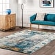 preview thumbnail 1 of 7, Nuloom Multi Vintage Vibrant Persian Floral Area Rug 4' x 6' - Blue