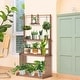 preview thumbnail 2 of 5, Heavy Duty Hanging Plant Stand Shelving Unit Flower Pot Rack