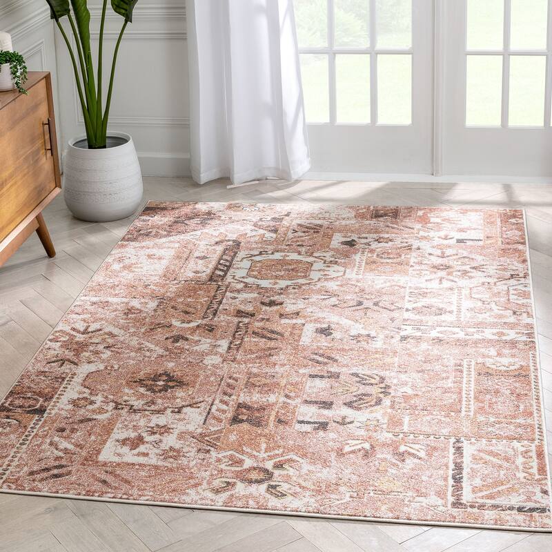 Well Woven Farah Adilah Vintage Tribal Mosaic Area Rug