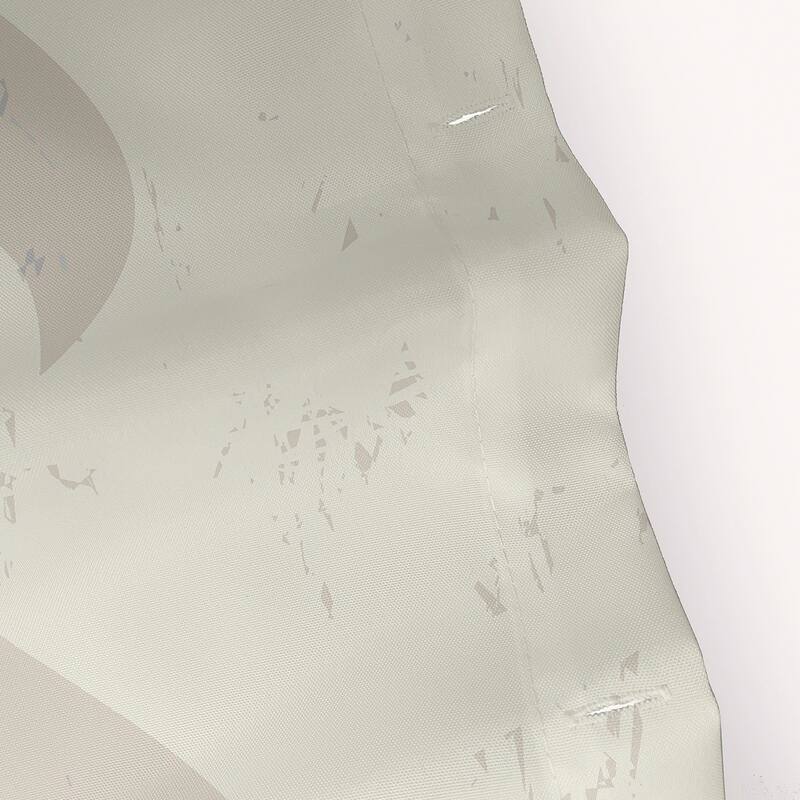 Deep Sea Geometric Print Shower Curtain
