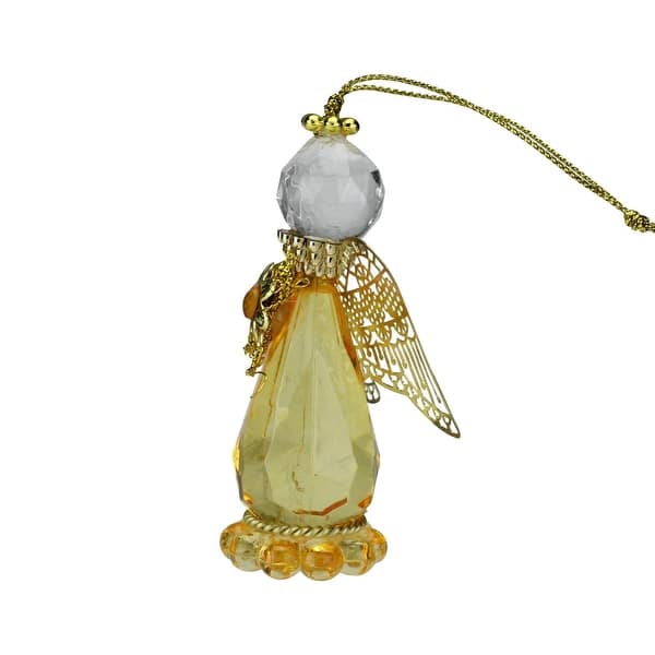 Shop 3 25 November Topaz Birthstone Gem Angel Christmas Ornament