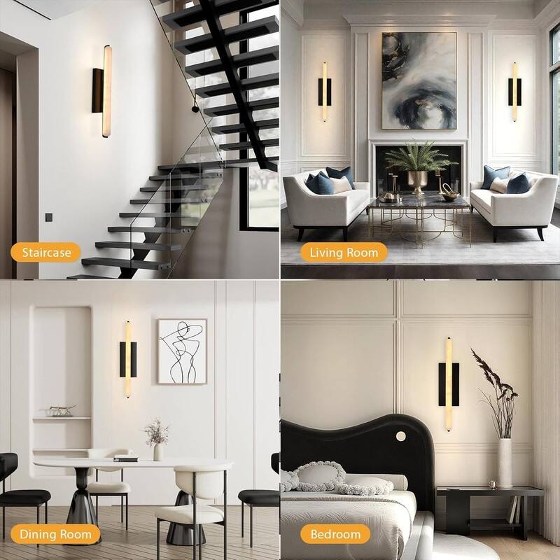 KAYLA Alabaster Wall Sconce, 19" Natural Marble Wall Sconce