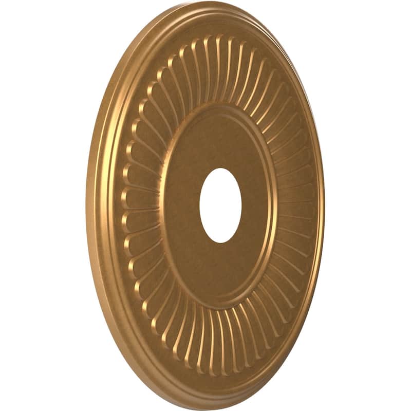 3 1/2" Inside Diameter - Berkshire Thermoformed PVC Ceiling Medallion