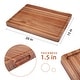preview thumbnail 9 of 7, Extra Large Wood Cutting Boards for Kitchen