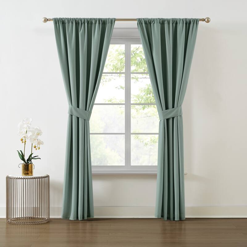 Truly Soft Everyday Window Curtain Panel Pair