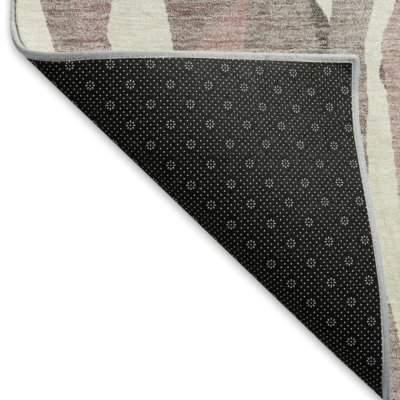 Machine Washable Indoor/ Outdoor Contemporary Dylan Chantille Rug