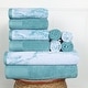 preview thumbnail 21 of 54, Superior Cotton Quick-Drying Solid and Marble 10 Piece Towel Set