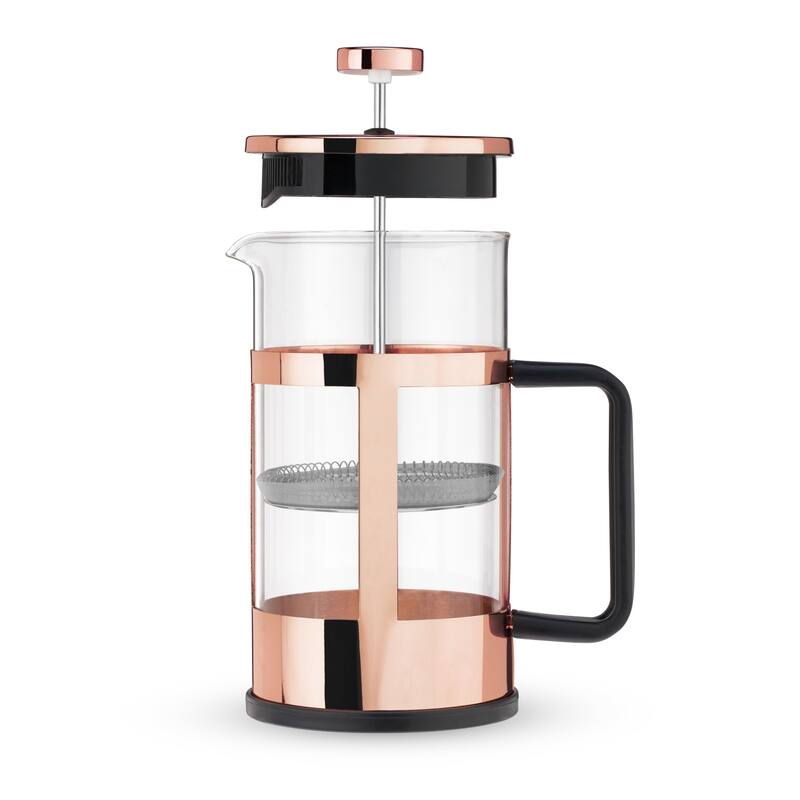 Piper Rose Gold Press Pot - 8.12" x 5.5"