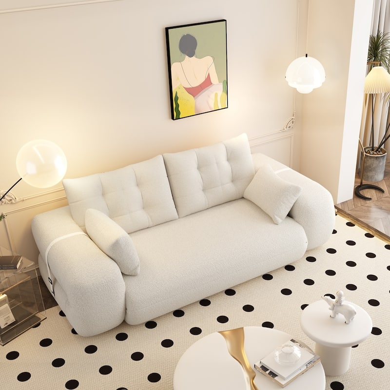 78.7" Multi-Functional Foldable Sofa Bed