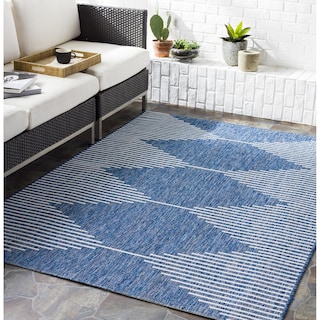 Livabliss Vivianne Modern Geometric Indoor/ Outdoor Area Rug